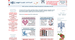 Desktop Screenshot of abc-machine-embroidery-designs.com
